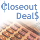 Closeout Deals