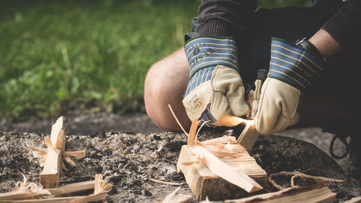teaching children outdoor living and wilderness survival skills