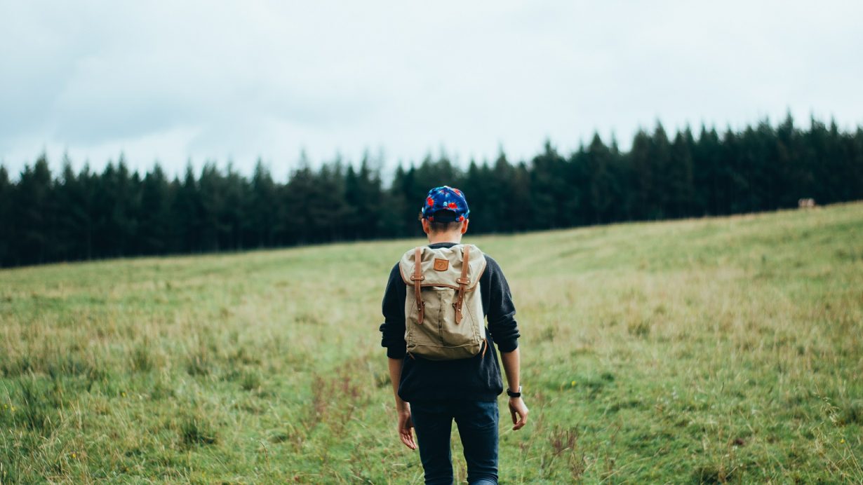 hiking is one of the best woods activities for kids to learn about nature