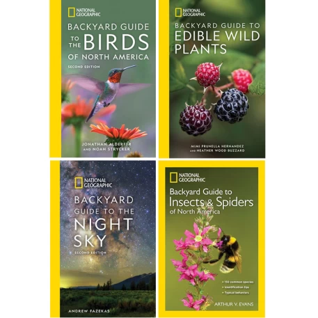 National Geographic Backyard Guide Set (4 books)