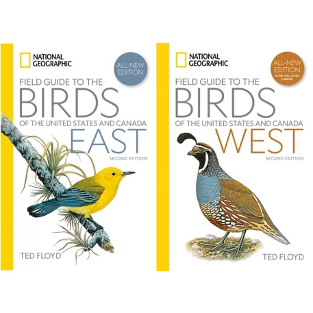 National Geographic Field Guide to Birds of the US and Canada Set (2 books)