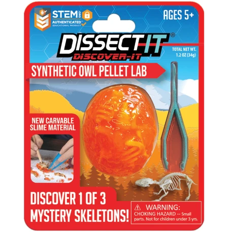 Owl Pellet Mystery Science Lab Kit