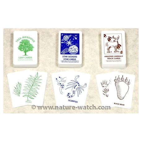 Nature Watch Card Games (set of 3)