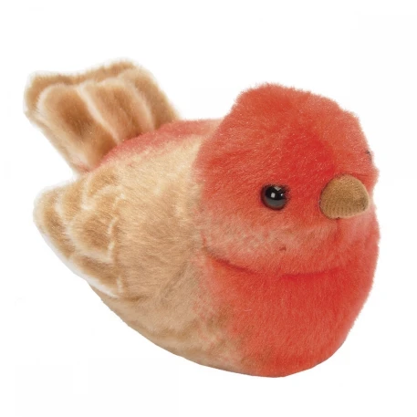 House Finch Stuffed Animal (with Bird Song)