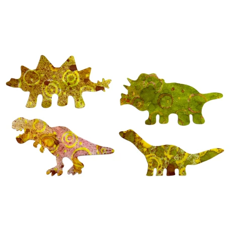 Color Diffusing Dinosaurs