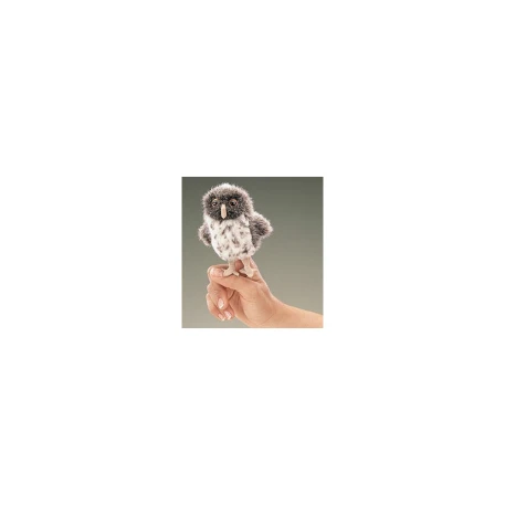 Spotted Owl Finger Puppet