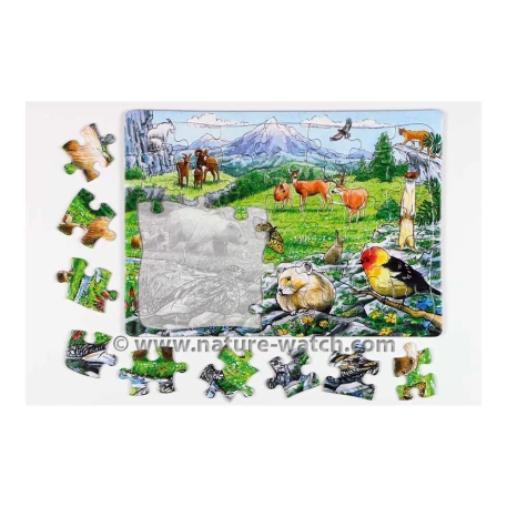 Rocky Mountain Wildlife Puzzle