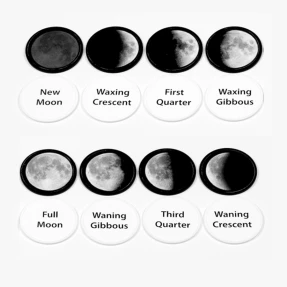 Moon Phase Memory Game Activity Kit