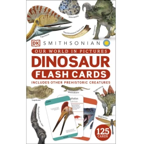 Our World in Pictures: Dinosaur Flash Cards