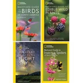 National Geographic Backyard Guide Set (4 books)