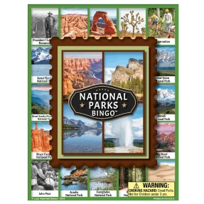 National Park Bingo