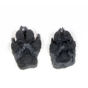 Wolf Track (Juvenile): Vinyl Replicas (front & hind)