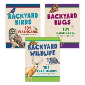 Backyard Identification Flashcards (3 game set)