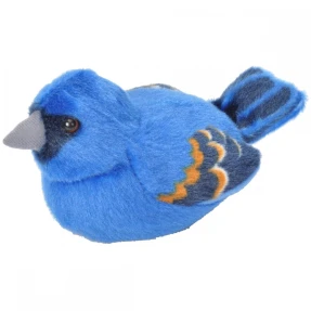 Blue Grosbeak - Audubon Stuffed Animal (with Bird Song)