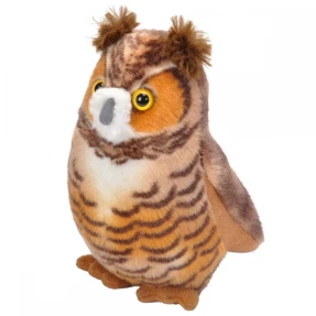 Great Horned Owl - Audubon Stuffed Animal (with Bird Song)