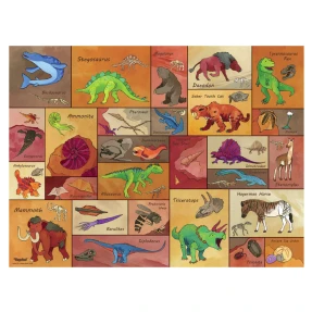 Colossal Fossil Dinosaur Puzzle
