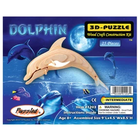Dolphin 3D Wooden Puzzle