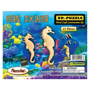 Sea Horse 3D Wooden Puzzle