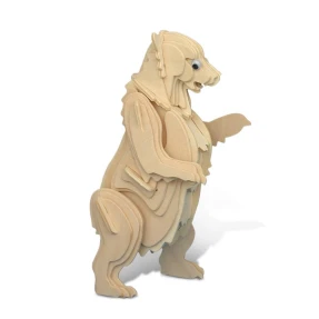 Grizzly Bear 3D Wood Puzzle