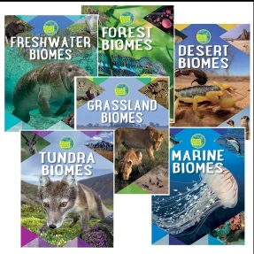 Earth's Natural Biomes Book Set (6 Books)