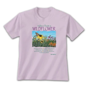 Advice from a Wildflower T-Shirt