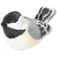 Black-Capped Chickadee - Audubon Stuffed Animal (with Bird Song)