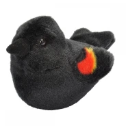 Red Winged Blackbird Stuffed Animal (with Bird Song)