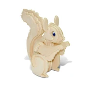 Squirrel 3D Wood Puzzle